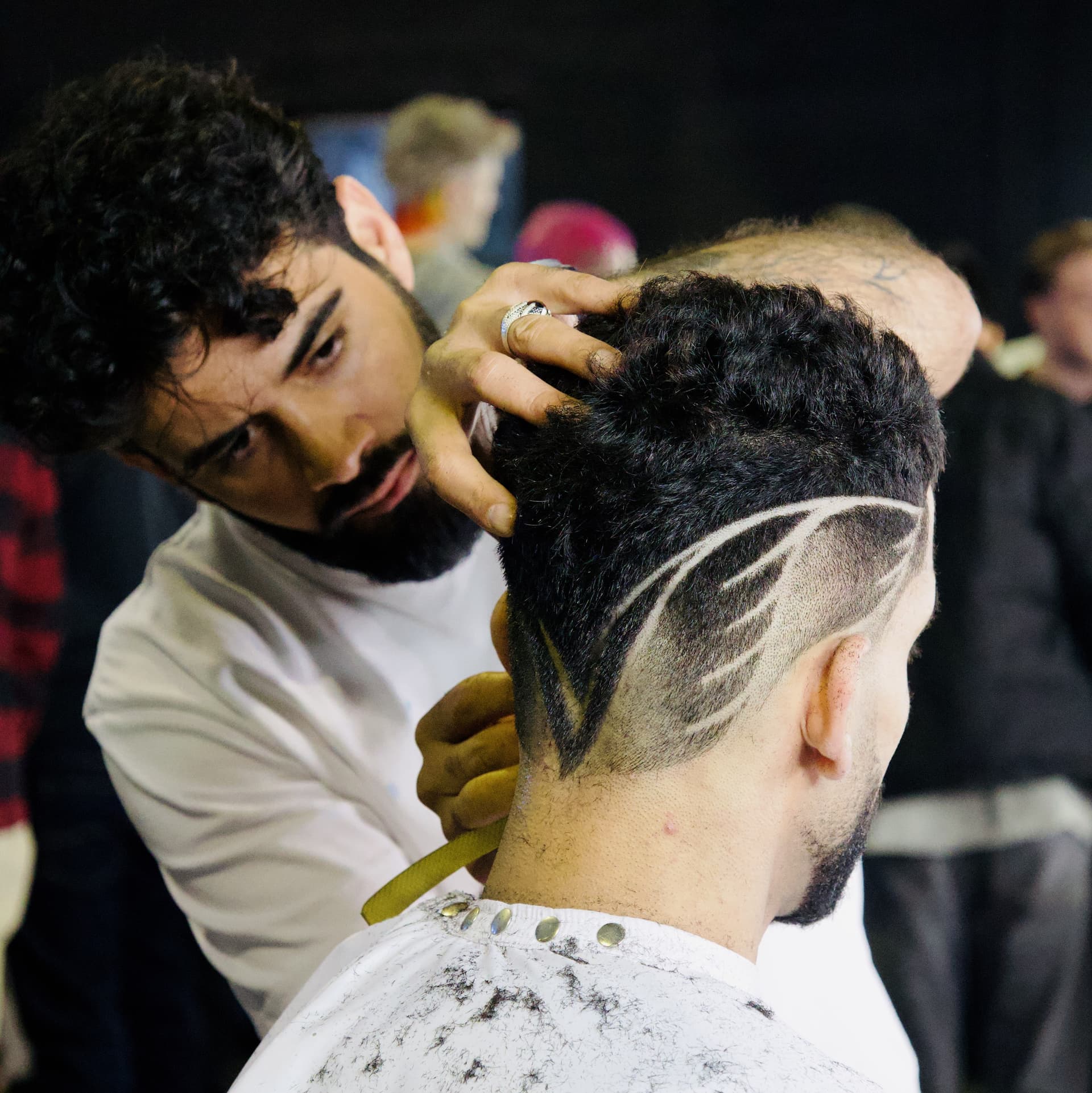 Haircut & Beard Trim Hot Towel